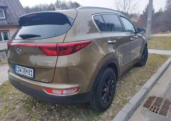 Kia Sportage cena 58000 przebieg: 113200, rok produkcji 2017 z Miastko małe 497